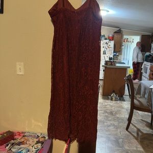 Size 22 formal dress from David’s Bridal
